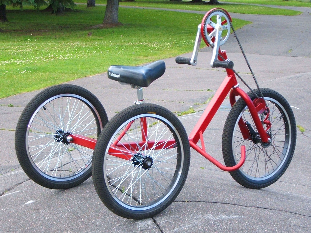 Ucan2 BMX HandCycle - diy handcycle